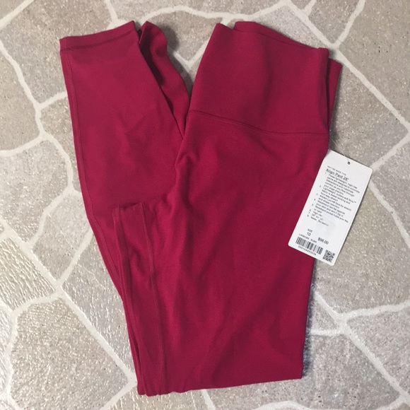 Lululemon Align Pants pink w/bag - Picture 7 of 8
